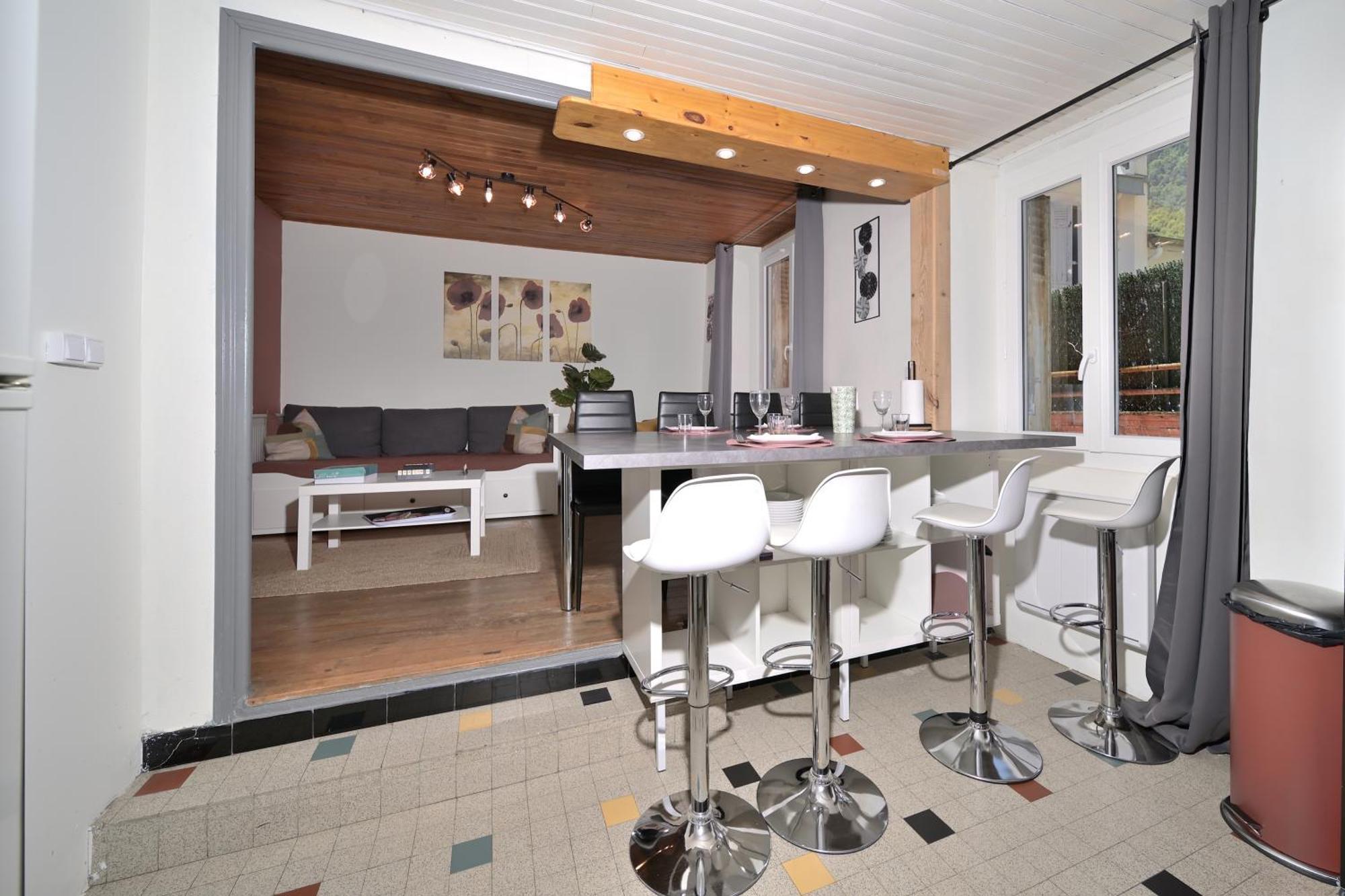 Le Gite Des 3000 Avec Spa Auzat ภายนอก รูปภาพ